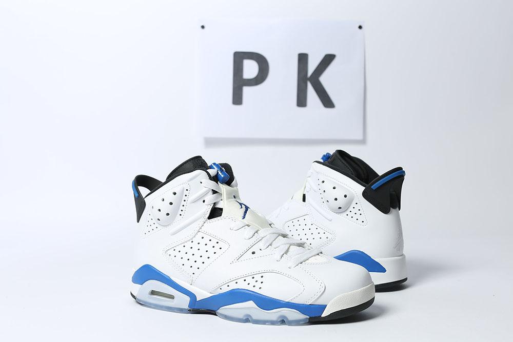 PK GOD Jordan 6 Retro Sport Blue RETAIL MATERIALS READY TO SHIP